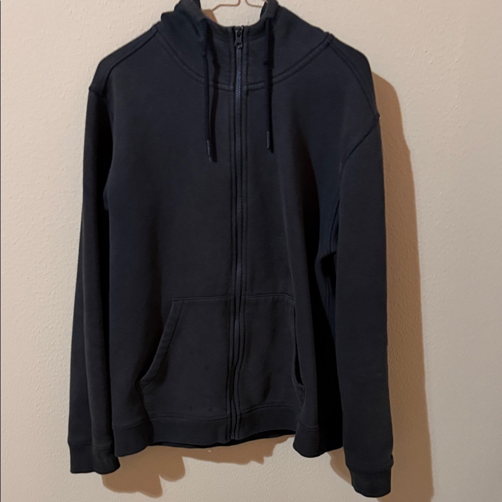 DSG Men's Dark Gray Zip Up Sweater